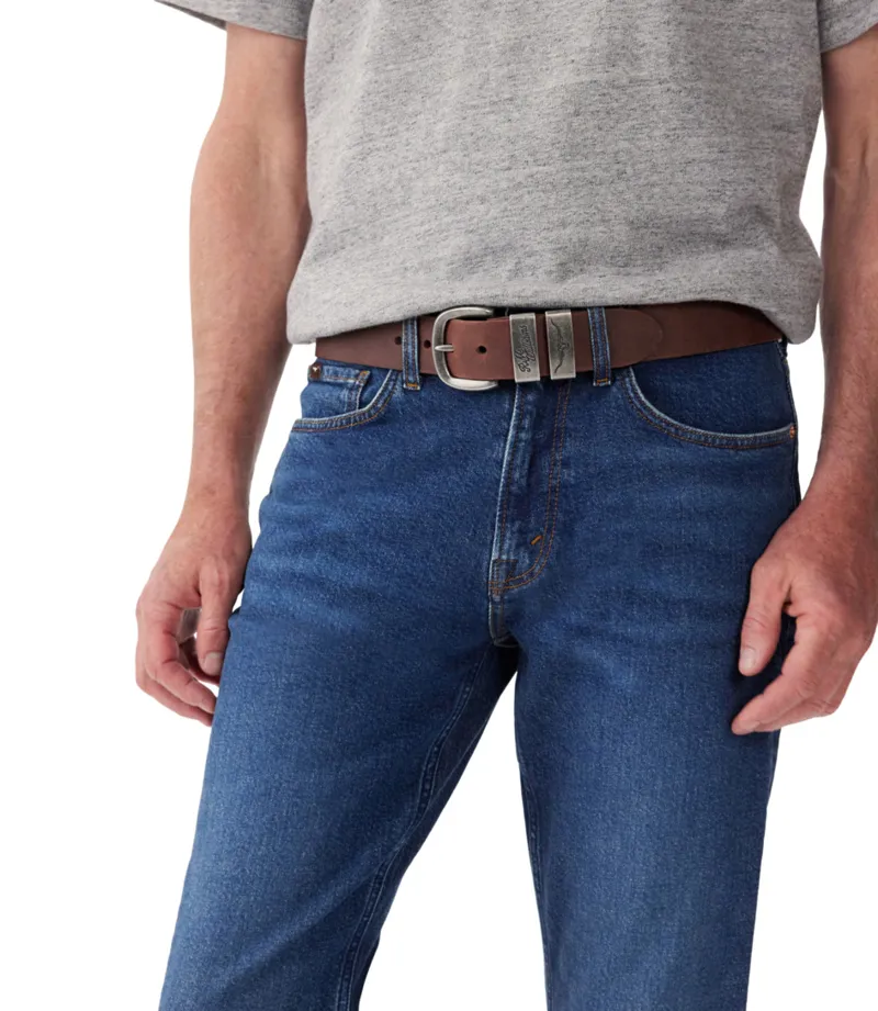 RM Williams Drover Belt Bark-1